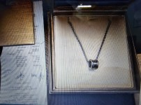 Bvlgari B.Zero1 necklace sold for 200,000 pesos